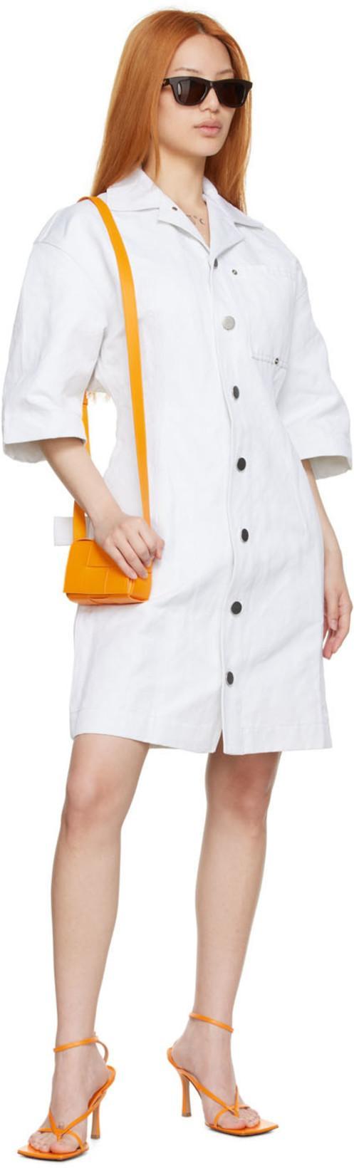 BOTTEGA VENETA Multi Strap Stretch High-heel Sandals In Tangerine