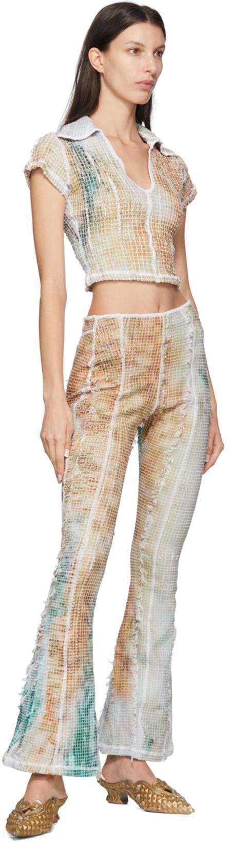 DANIELLE GUIZIO Ssense Exclusive Scoop Neck Top In Rose Cloud