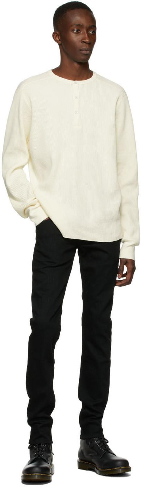 RAG & BONE Fit 2 Slim-fit Stretch-denim Jeans In Black