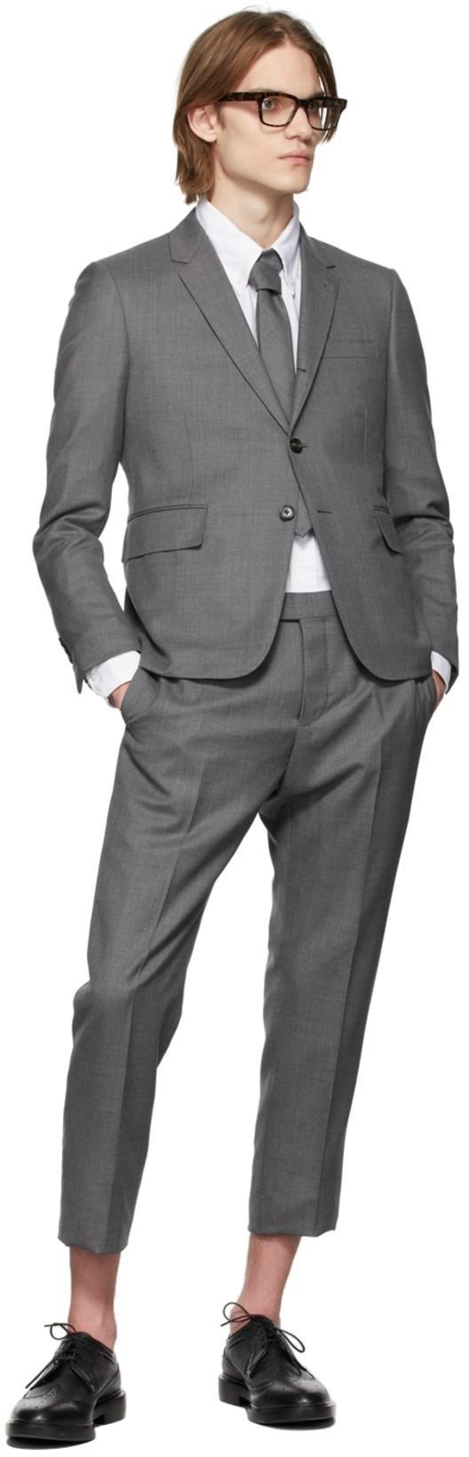 THOM BROWNE Classic Longwing Brogue In Black