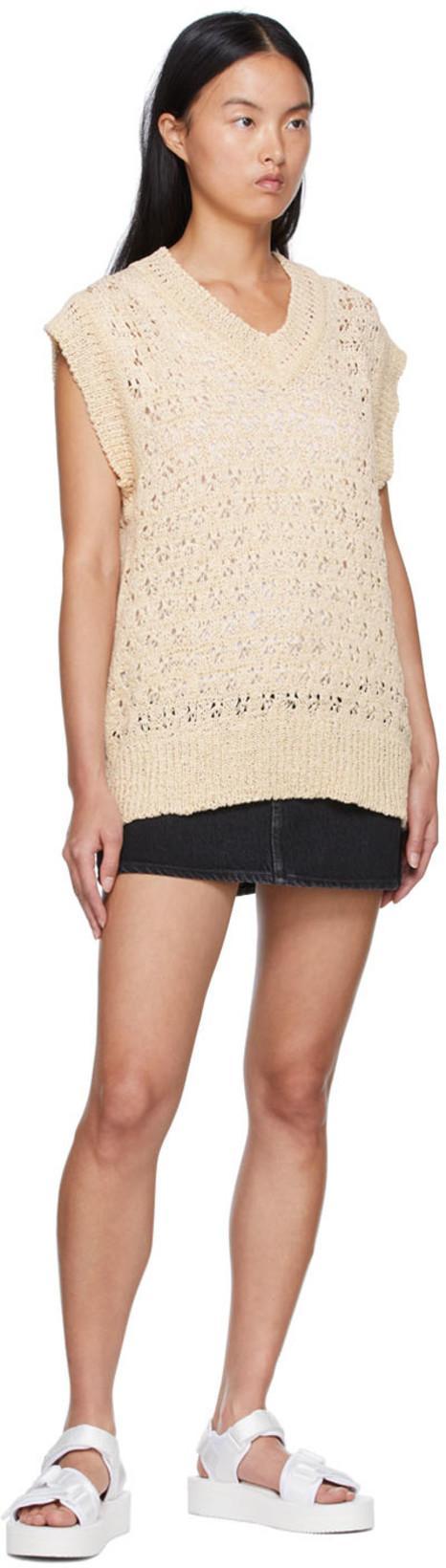 ACNE STUDIOS Black Denim Mini Skirt In New