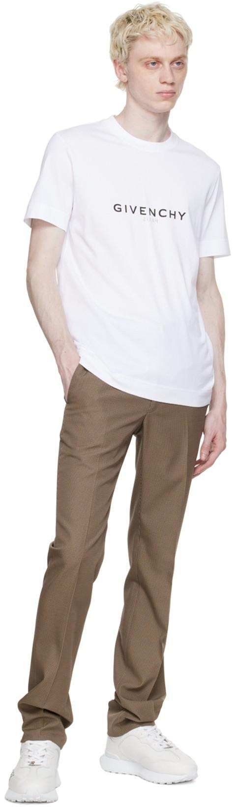 GIVENCHY Men White Cotton T-shirt