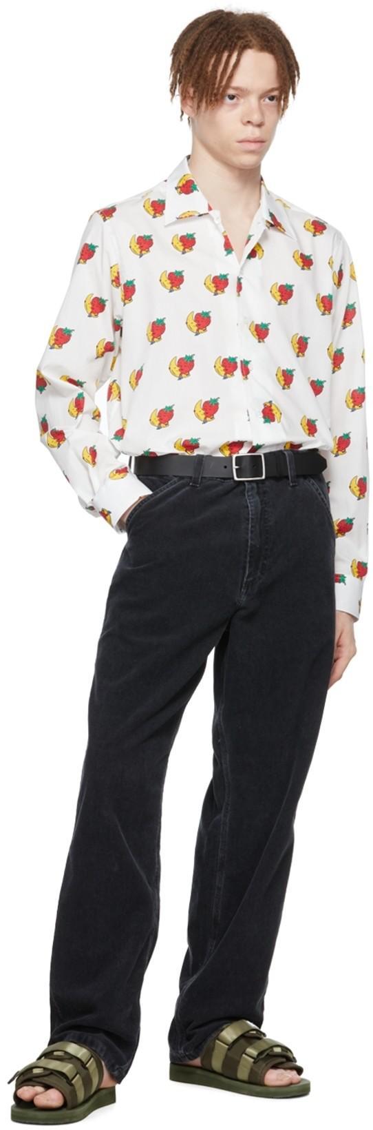 SAINT LAURENT Culver Leather Sandals In Black