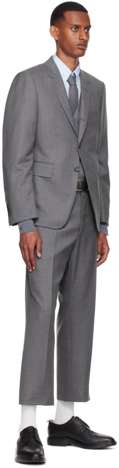 THOM BROWNE Classic Longwing Brogue In Black