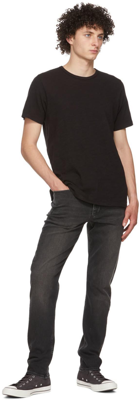 RAG & BONE Cropped Skinny-cut Jeans In Black