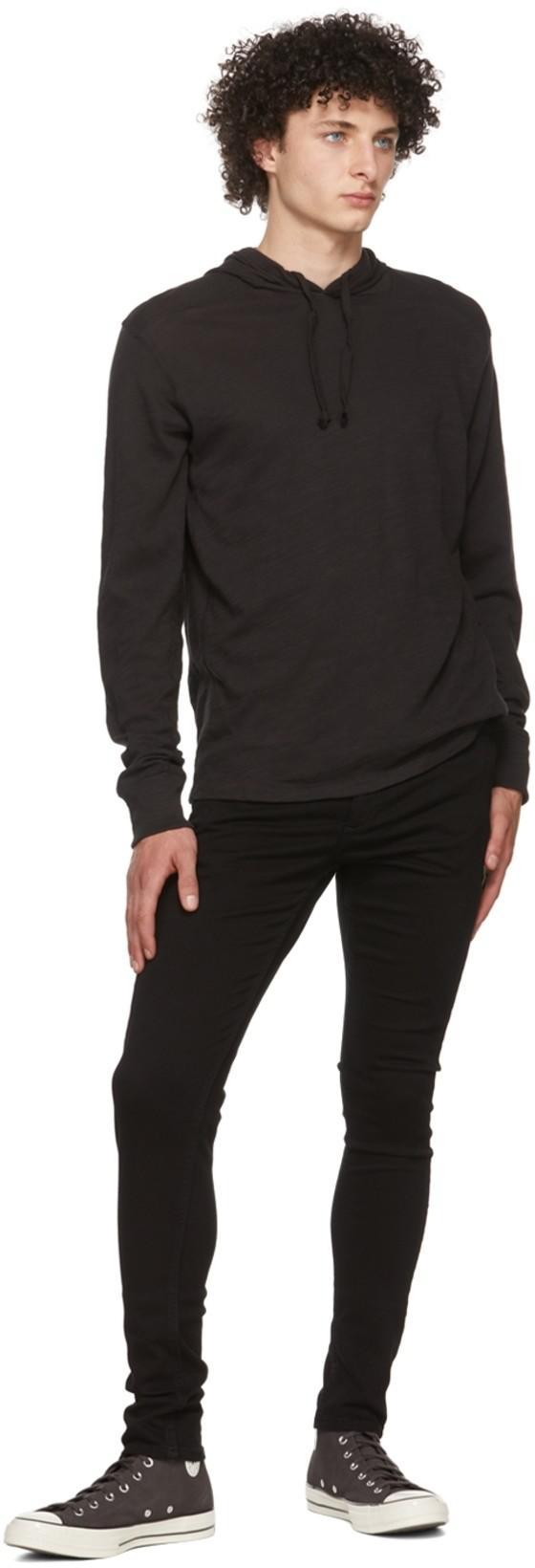 RAG & BONE Cropped Skinny-cut Jeans In Black