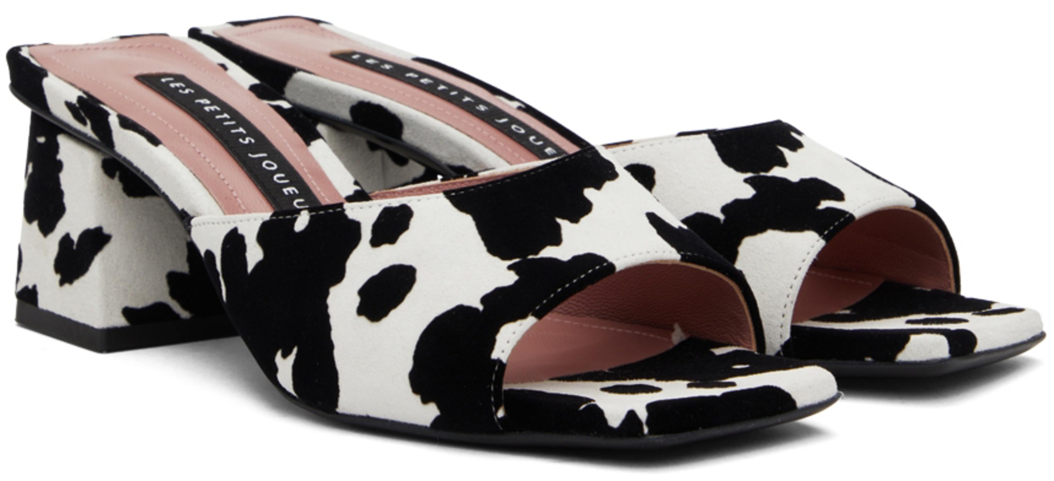 KNWLS Black Perse Trousers In Roses Crumble