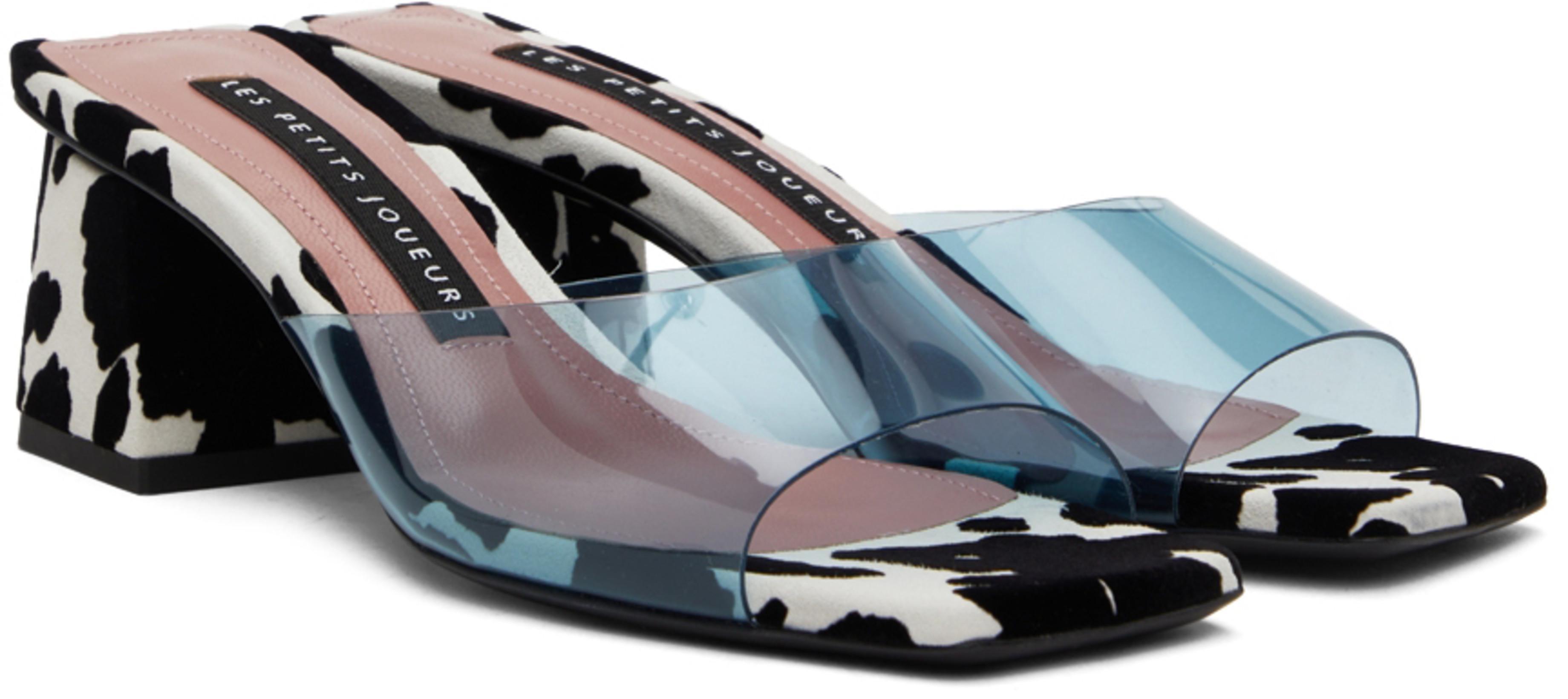 KNWLS Black Perse Trousers In Roses Crumble