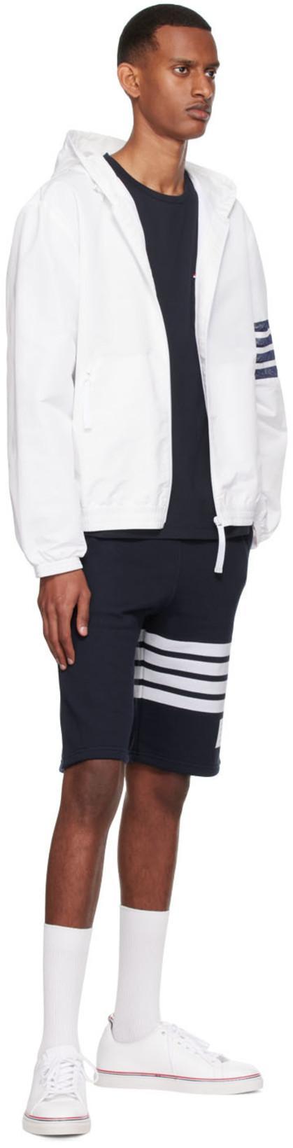 THOM BROWNE Oversized Short Sleeves T-shirt In Black