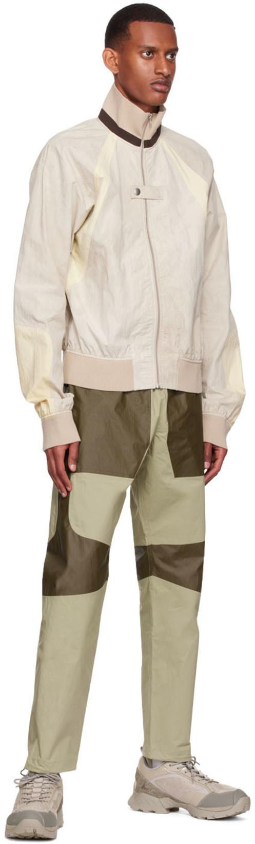 ARNAR MAR JONSSON Burgundy Linen Jacket In Rust