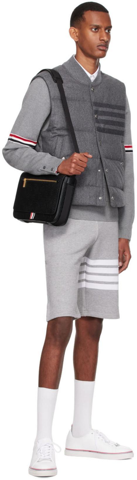 THOM BROWNE Classic Sweat Shorts In Classic Loopback In Gray