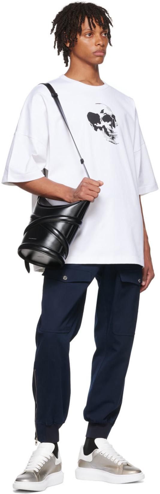 ALEXANDER MCQUEEN Silver & Gold Lenticular Sneakers In 4805 Dreamy Bug/whit