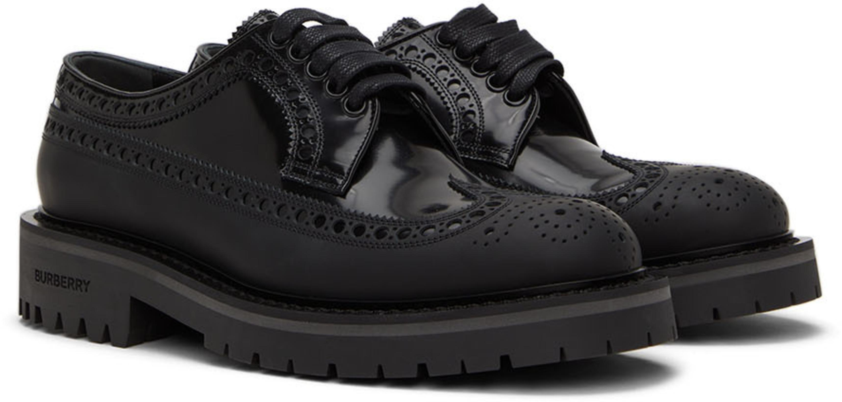 BURBERRY Eddie Tb Polo Shirt In Black