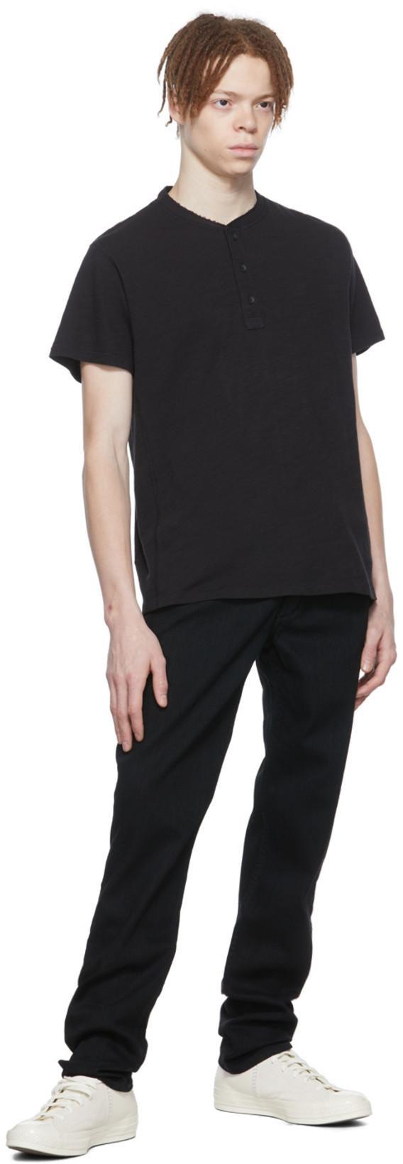 RAG & BONE Fit 2 Slim-fit Stretch-denim Jeans In Black