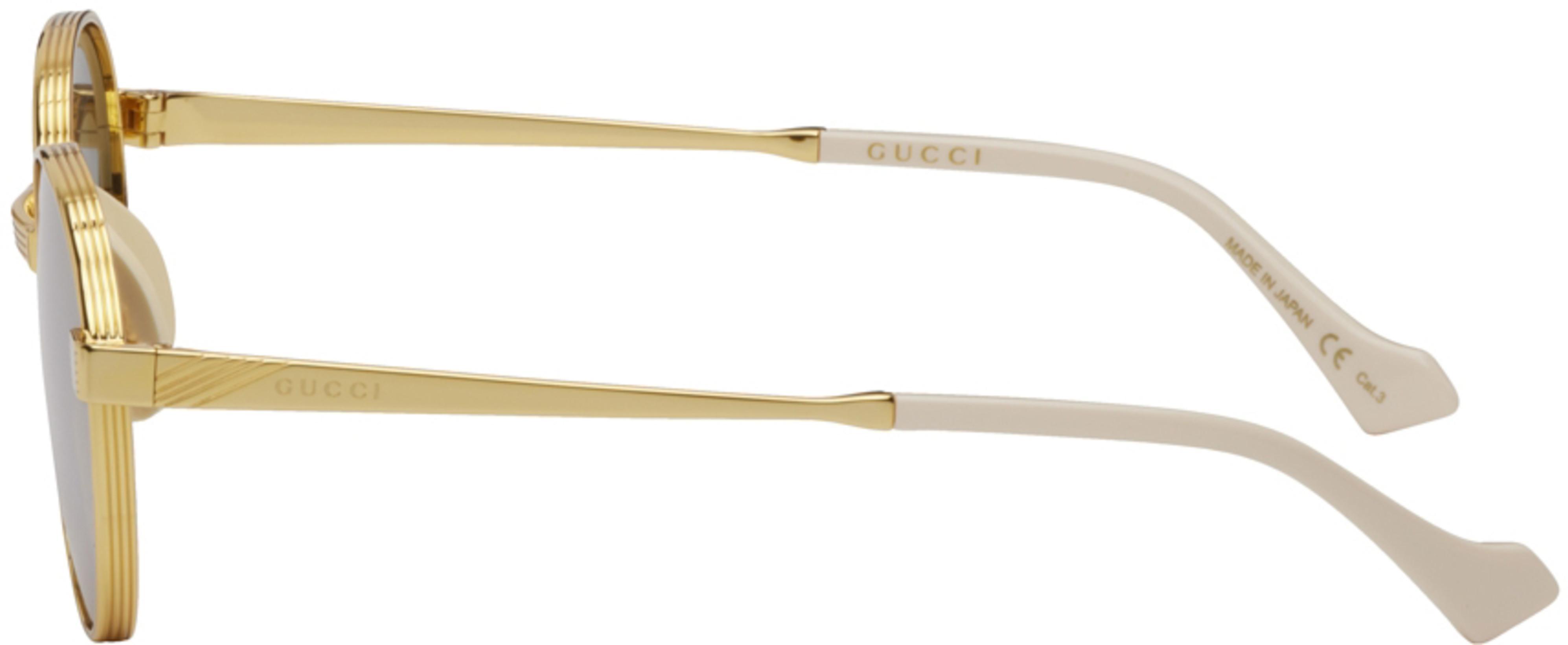 GUCCI Single-breasted Double-layer Wool Coat In Brown