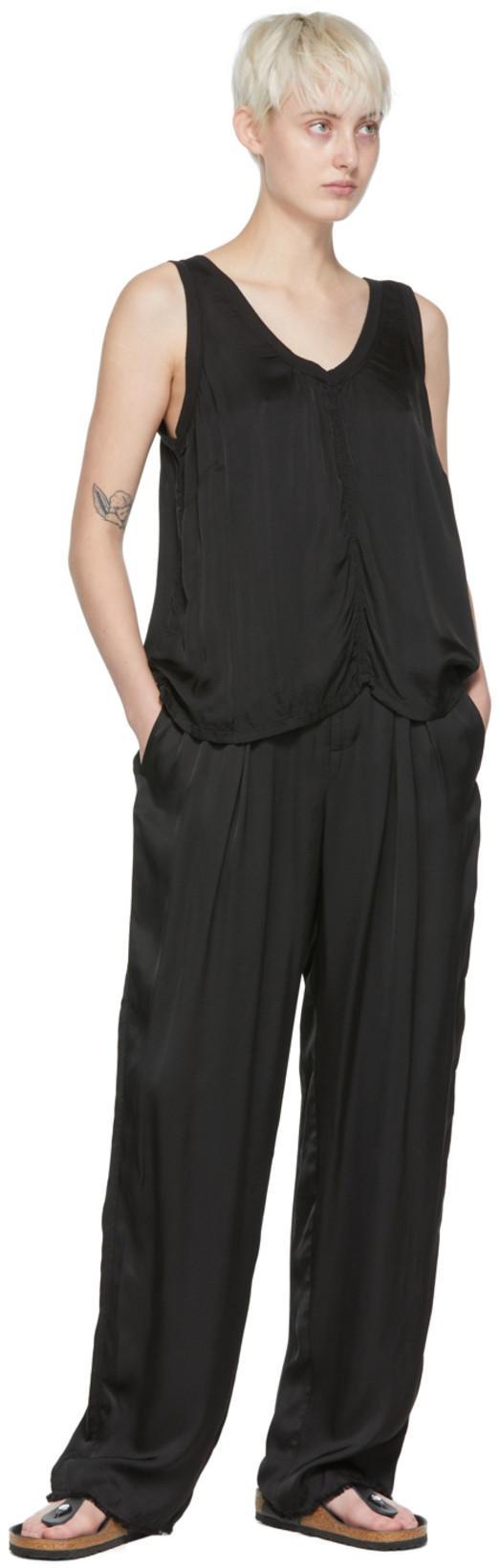 BIRKENSTOCK Gizeh Big Buckle Oiled Leather Sandal In Black