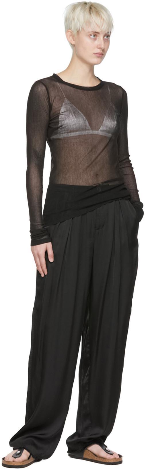 BIRKENSTOCK Gizeh Big Buckle Oiled Leather Sandal In Black