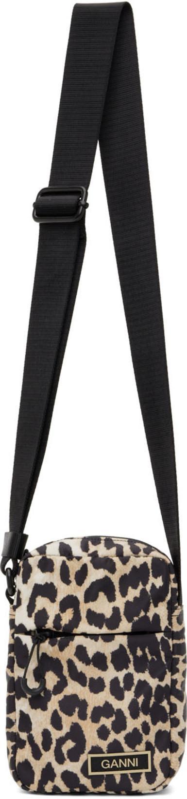 GANNI Balloon Sleeve Poplin Cotton Shirt In White