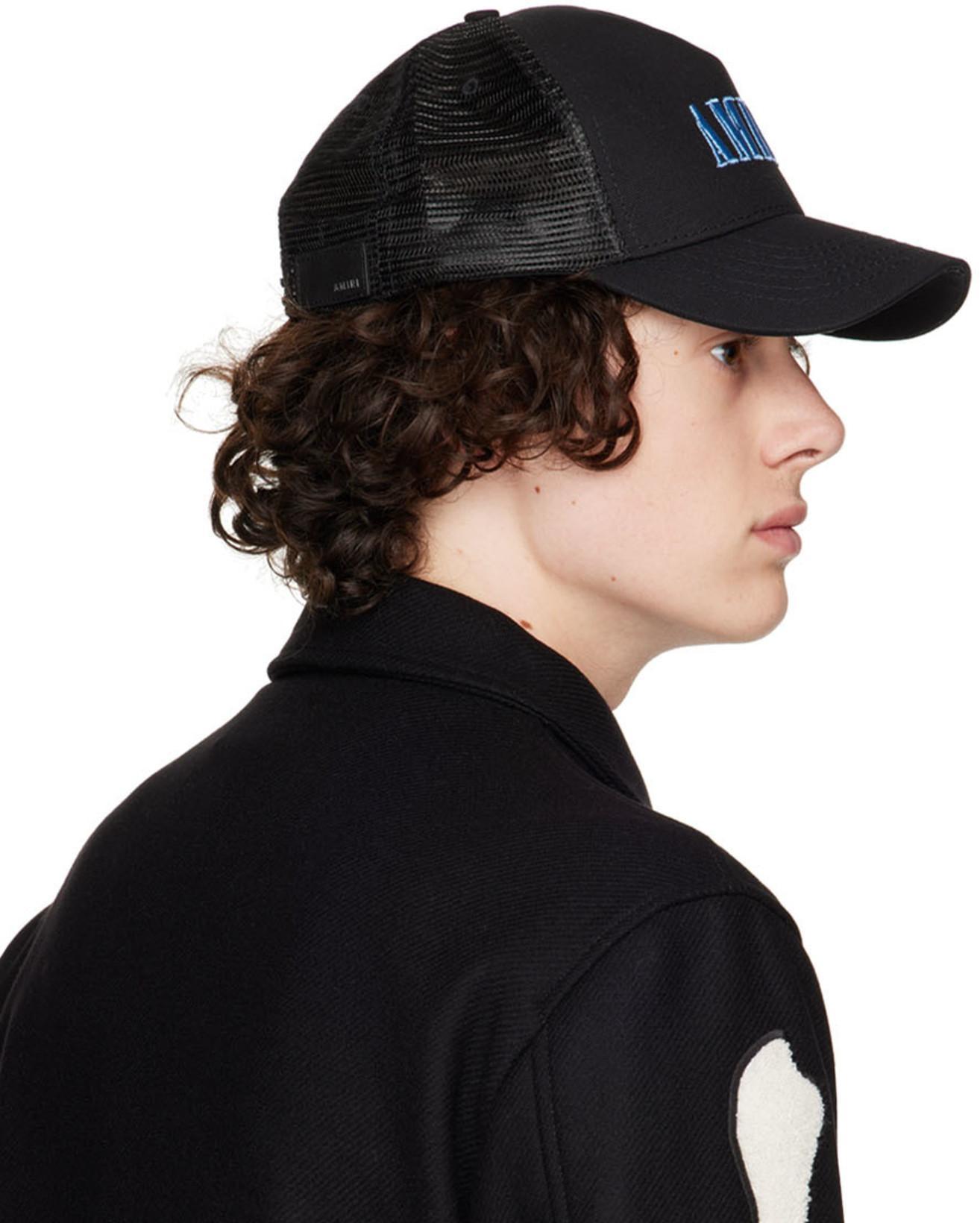 AMIRI Bones Wool Varsity Jacket In Black