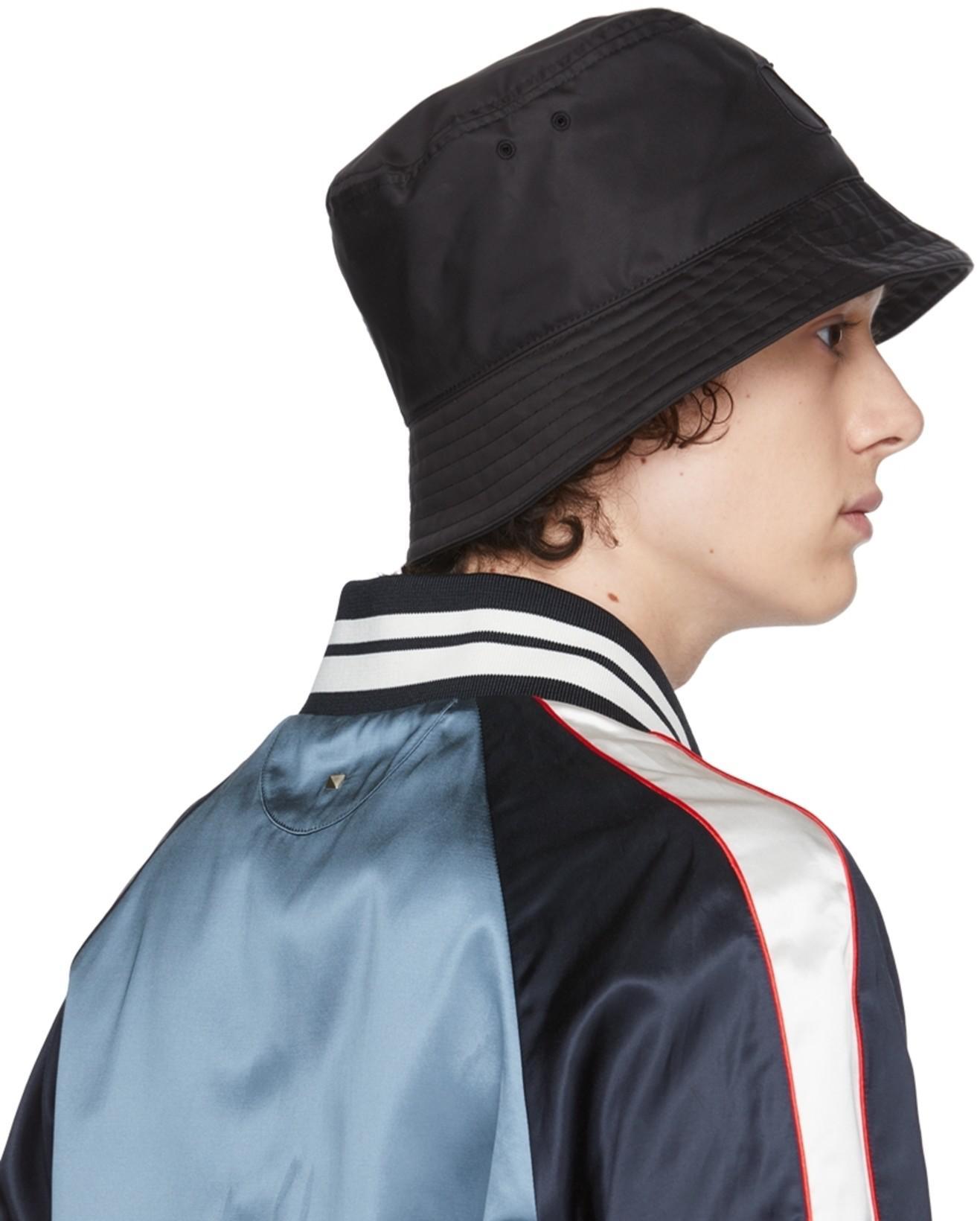 VALENTINO Logo-patch Viscose And Cotton Bomber Jacket In 7na