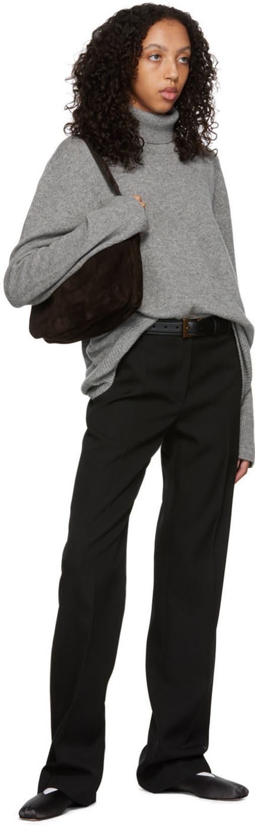 THE ROW Stepny Wool & Cashmere Knit Sweater In Grey