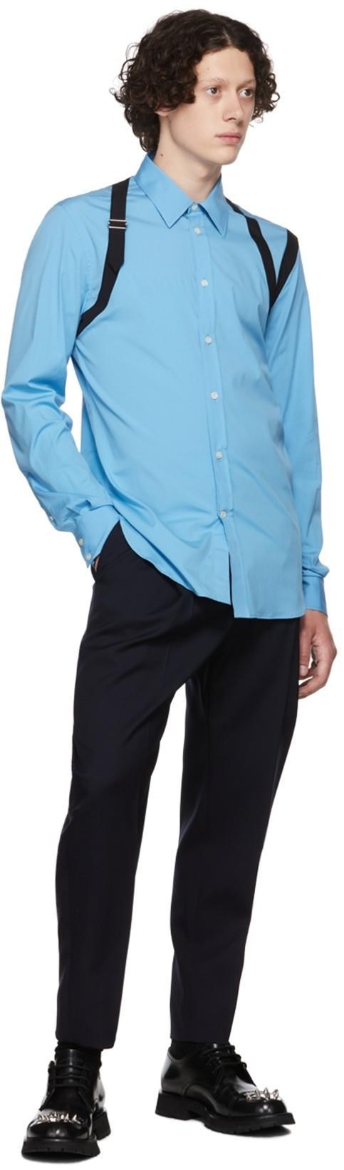 ALEXANDER MCQUEEN Punk Stud Leather Derby Shoes In Black