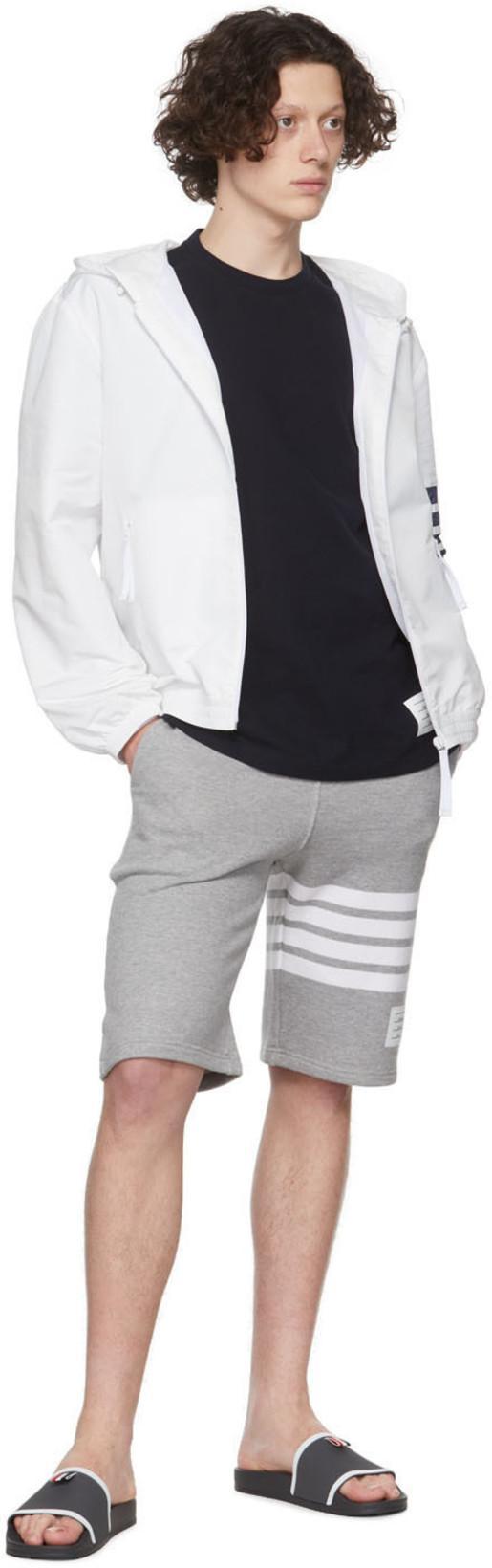 THOM BROWNE Classic Sweat Shorts In Classic Loopback In Gray