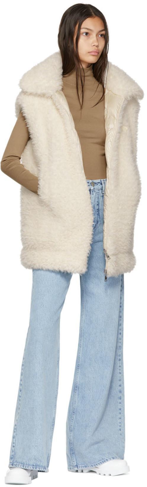 ISABEL MARANT Wide Ice Blue Jeans Women