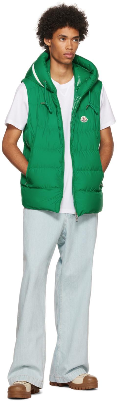 MONCLER Double Logo Patch Cotton T-shirt In White