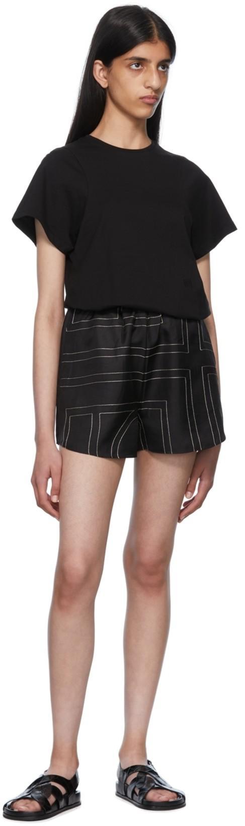 TOTÊME Toteme Classic Crewneck T-shirt In Black