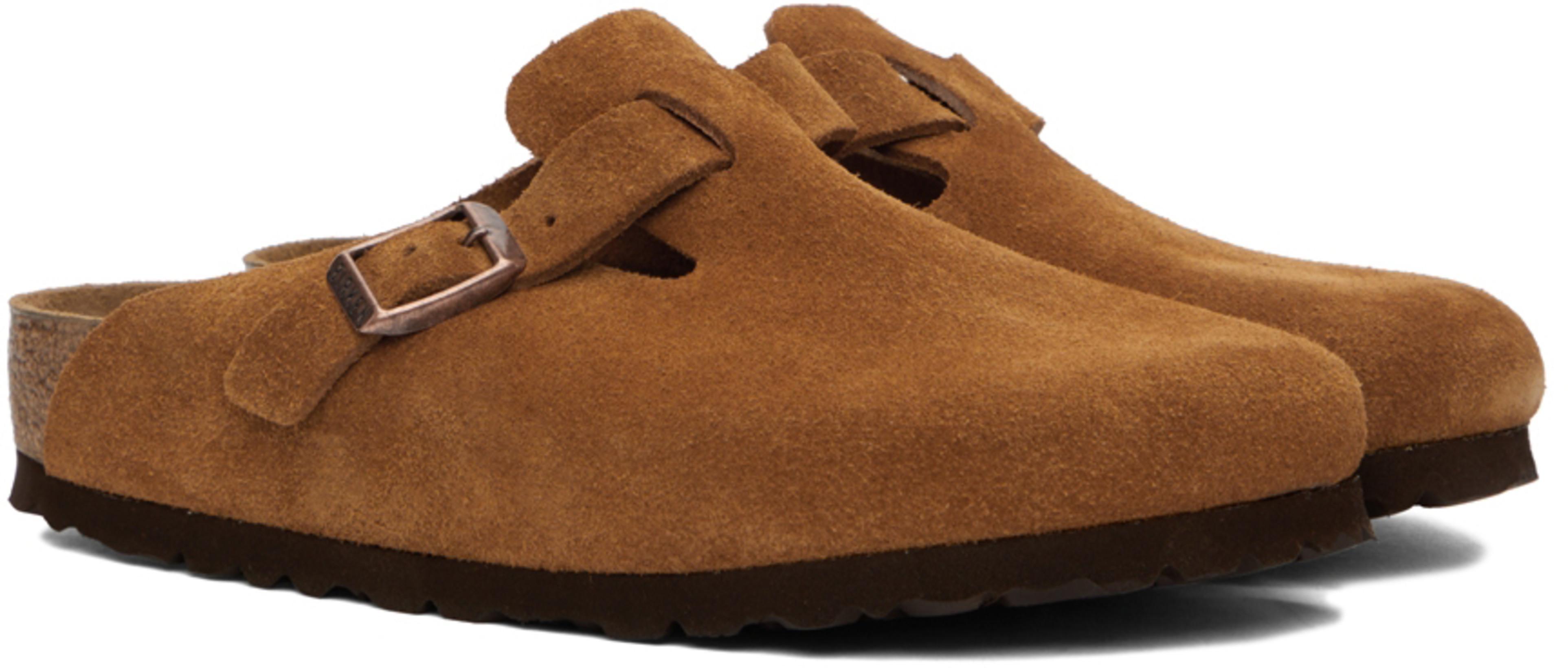 BIRKENSTOCK Brown Boston Vl Clogs