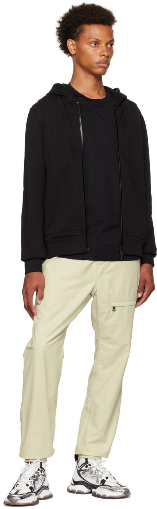 MONCLER Crewneck T Shirt Featuring Multiple Patches In Black