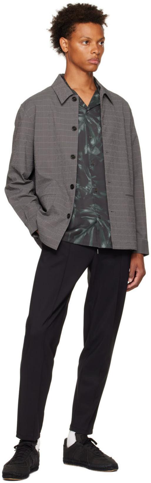 THEORY Curtis Drawstring Precision Ponte Pants Black In Baltic