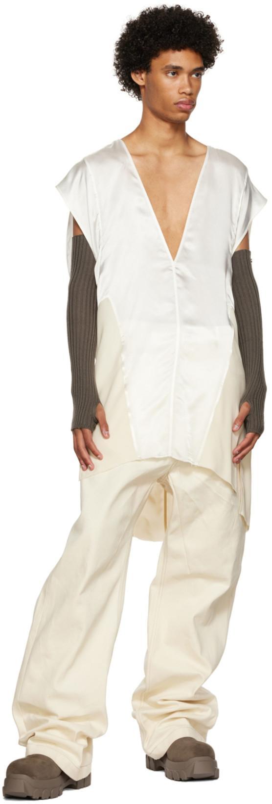 RICK OWENS Stroble Beatle Bozo Tractor In Dust Grey In Dust Dust