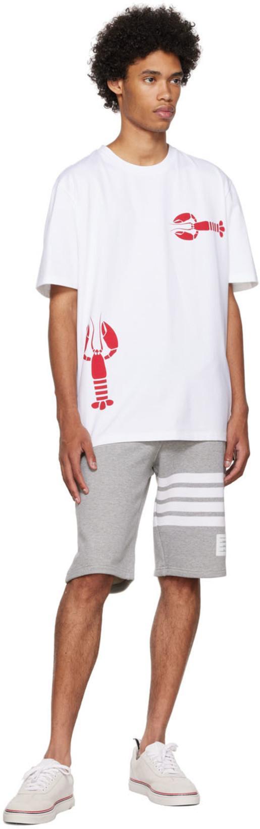 THOM BROWNE Classic Sweat Shorts In Classic Loopback In Gray