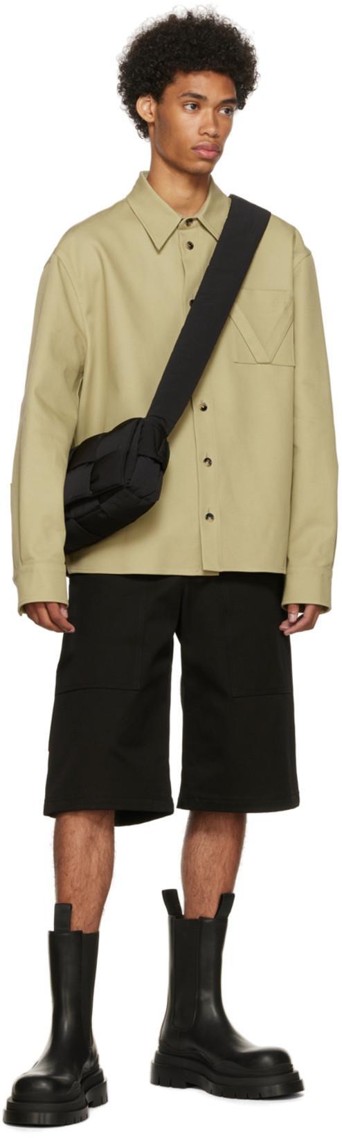 BOTTEGA VENETA Padded Tech Cassette Crossbody Bag In Black