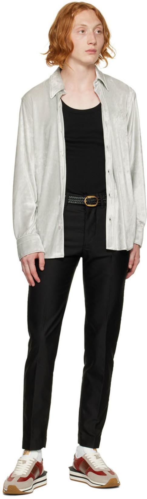 DOLCE & GABBANA Men Marcello Ribbed Tank Top In Black