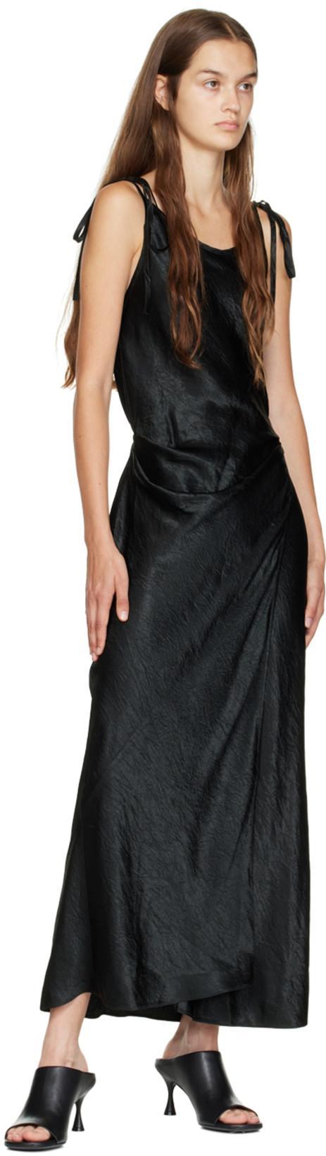 ACNE STUDIOS Drawstring Midi Dress In 900