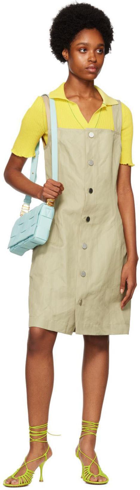 BOTTEGA VENETA Sandali Dot In Green