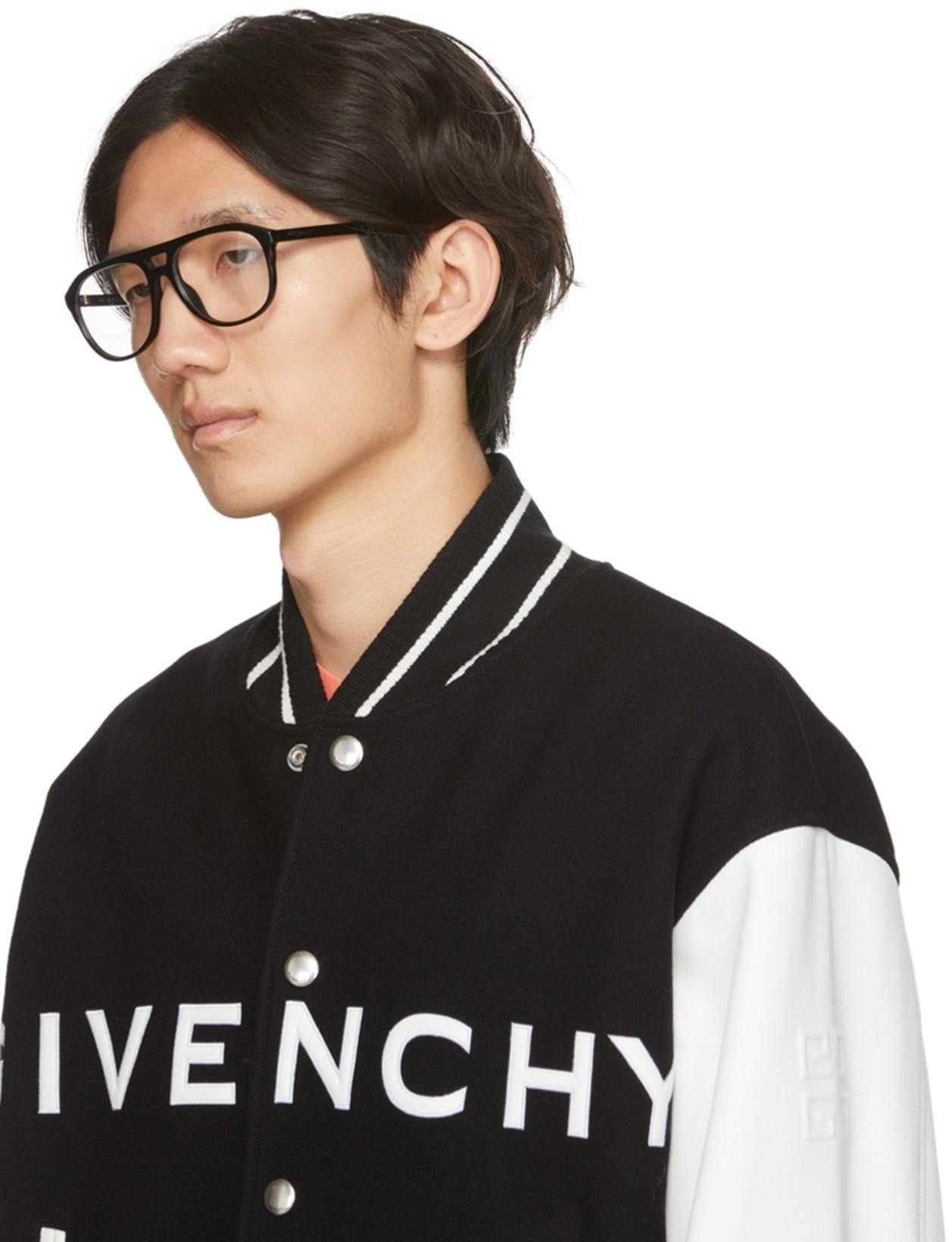 GIVENCHY Black Bomber Jacket