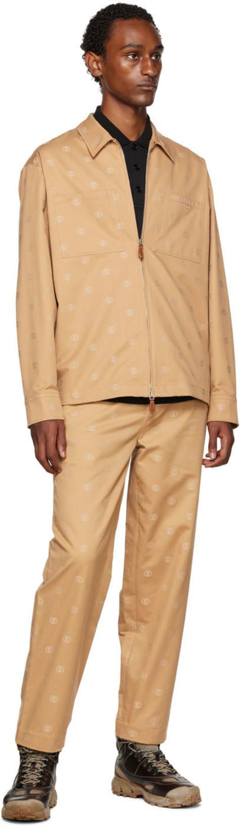 BURBERRY Eddie Tb Polo Shirt In Black