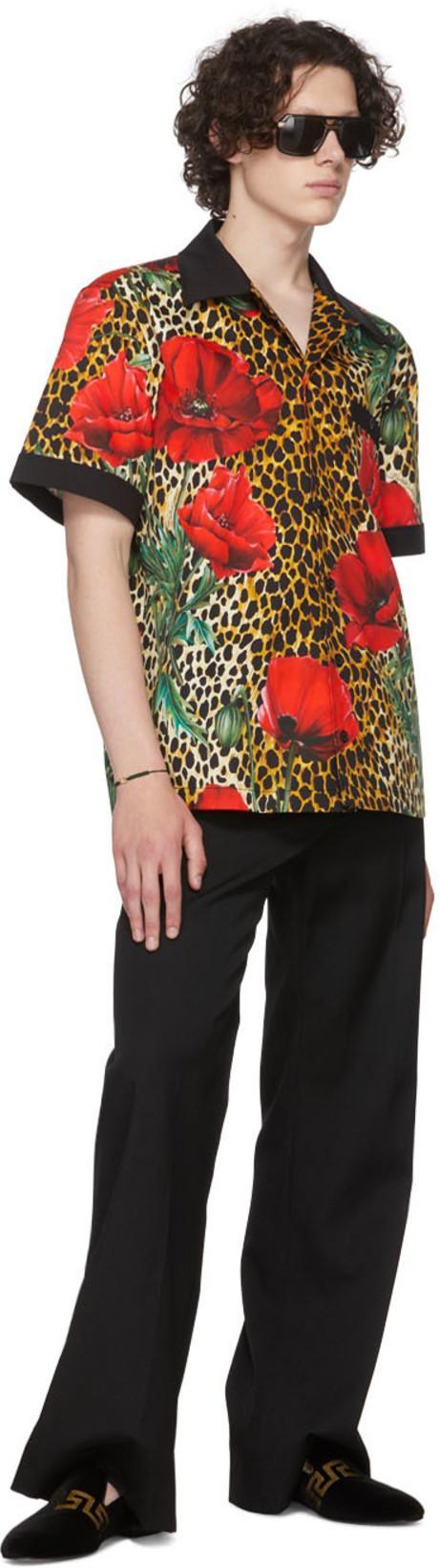 VERSACE Black Vintage Icon Pilot Sunglasses