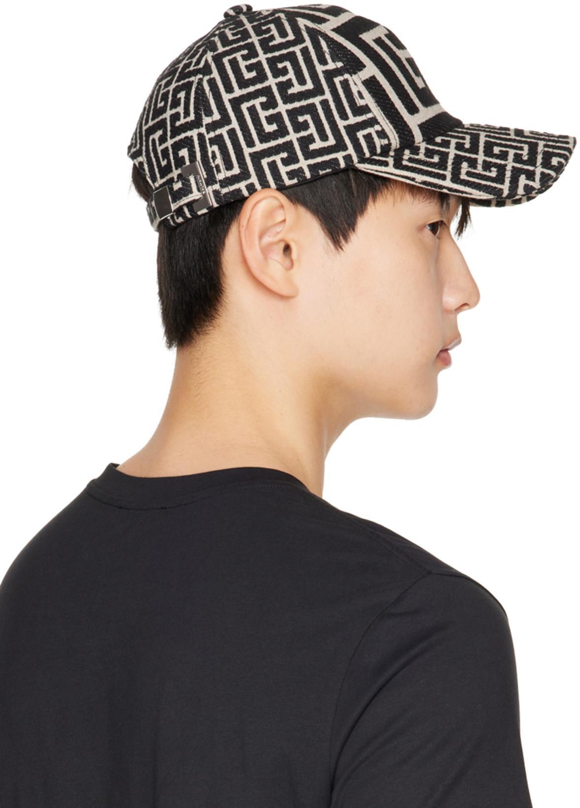 BALMAIN Printed T-shirt - Straight Fit In Black