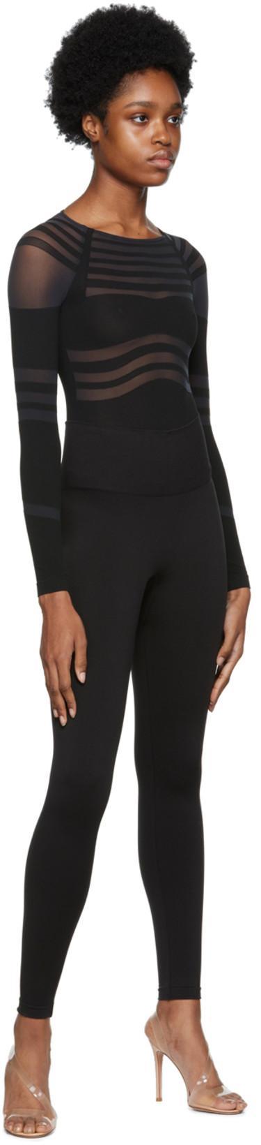 WOLFORD Thermal Leggings Featuring Infrared Technology In Black