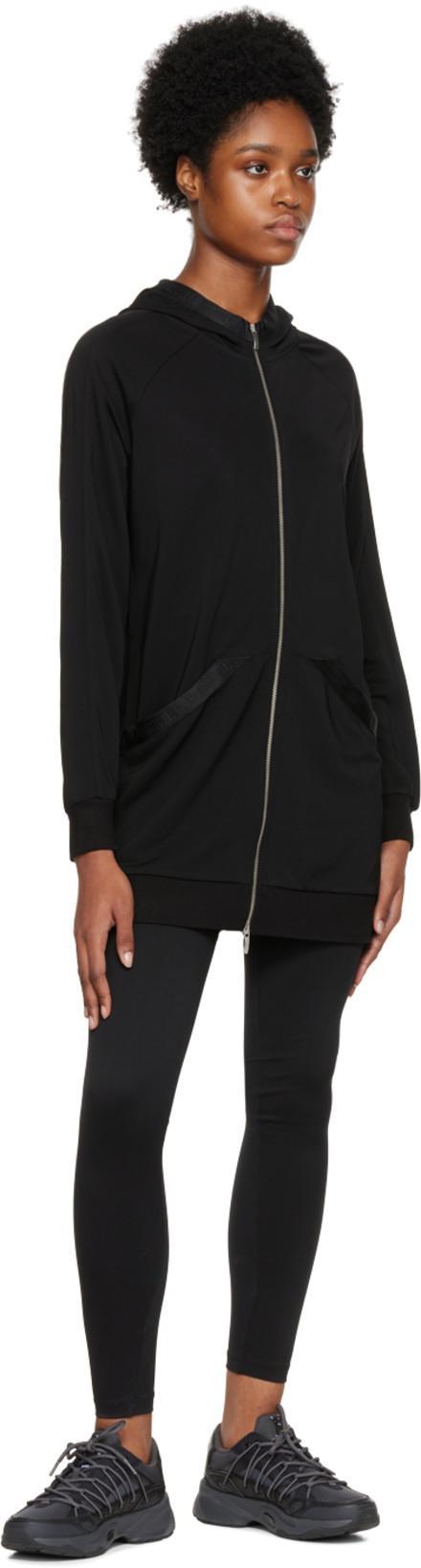 WOLFORD Ribbed Seamless Leggings Elastic Waistband In Black