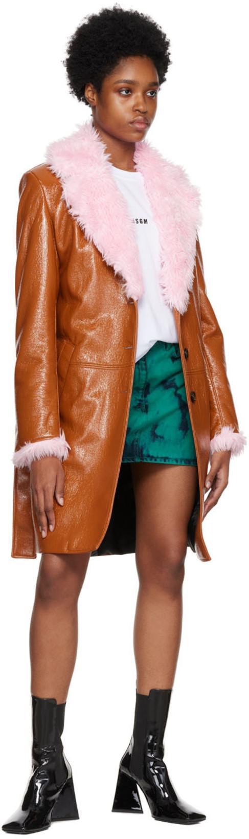 ATTICO Devon Patent Leather Chelsea Boots In Black