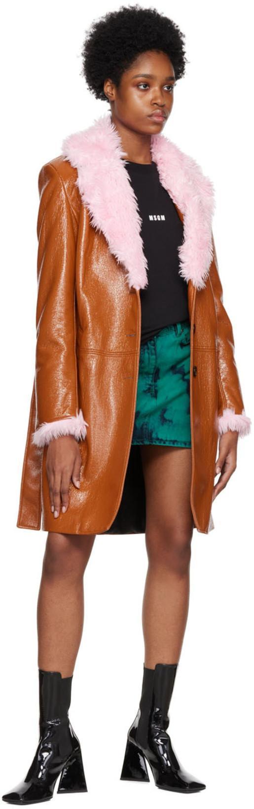 ATTICO Devon Patent Leather Chelsea Boots In Black