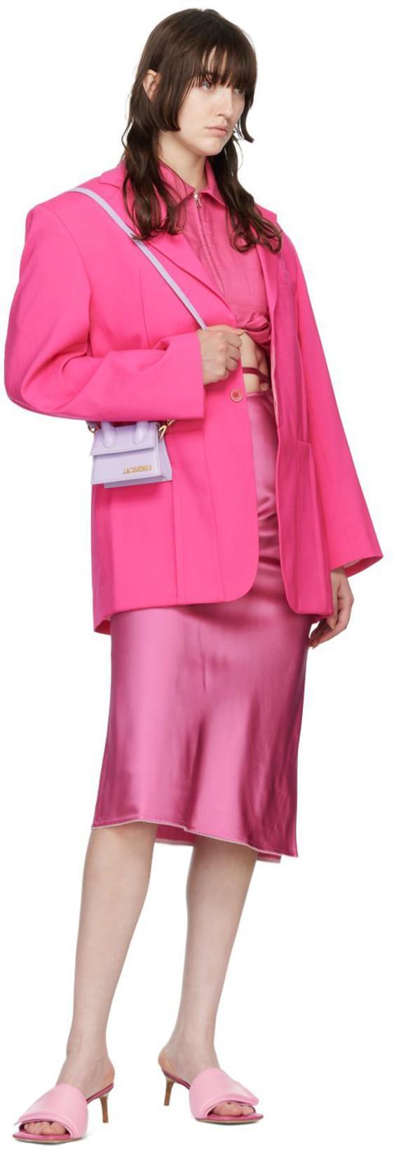 JACQUEMUS Le Cardigan Alzou Mohair Blend Cardigan In 米白色