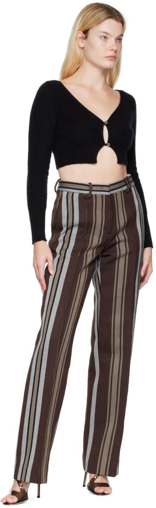 JACQUEMUS Black Le Papier 'le Cardigan Alzou' Cardigan