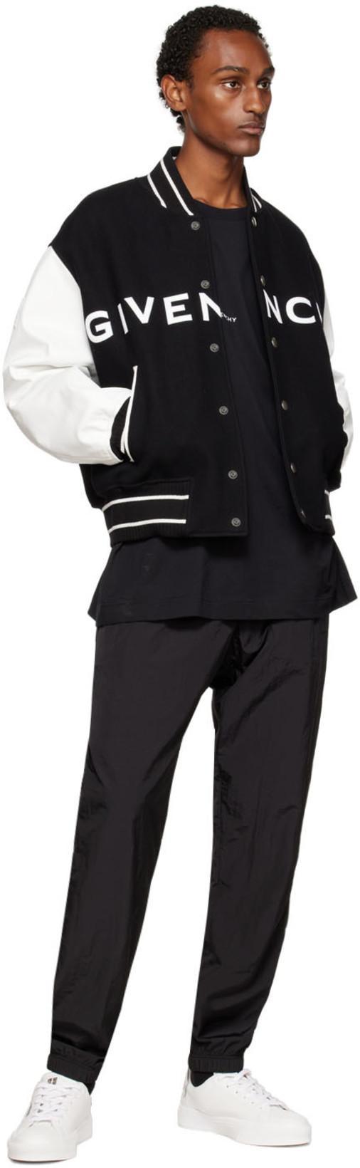 GIVENCHY Black Bomber Jacket